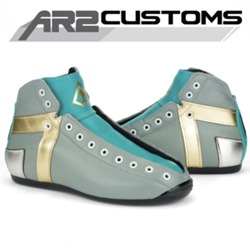 AR2 Grey Silver Gold Turquoise